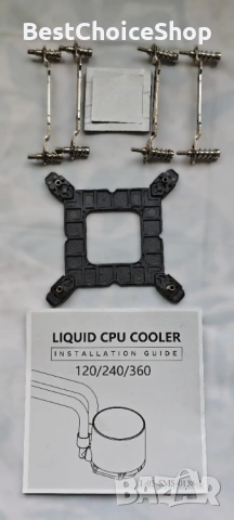 TZMRIT TK1 RGB AIO Водно охлаждане на CPU 240mm – За Intel/AMD, снимка 8 - Други - 53397045