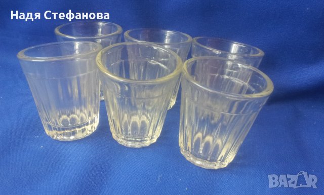 Малки чашки за ракия и греяна ракия стаканчета – 40 мл, снимка 1 - Антикварни и старинни предмети - 37790737