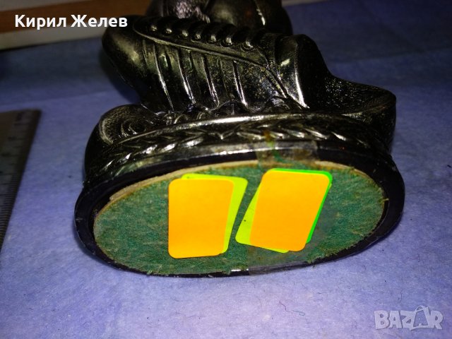 ШАМПИОНСКА ФУТБОЛНА КОЛЕКЦИОНЕРСКА ФИГУРАЛНА МЕТАЛНА НАСТОЛНА ПОСТАВКА За ЗАПАЛКА 41382, снимка 9 - Колекции - 43887928