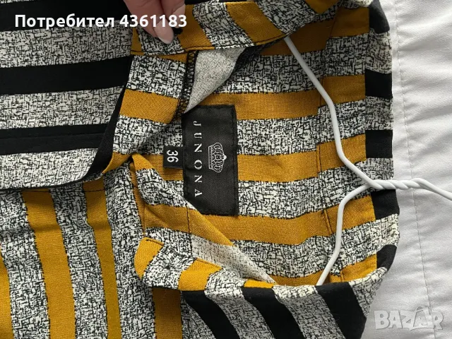 Junona дълга риза, размер S, снимка 5 - Ризи - 49191664