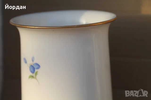 Немска ваза ''Meissen'', снимка 7 - Вази - 47750662