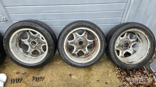 Peugeot / Citroen 5 броя джанти 17 цола 5х108 с болтове Пежо Ситроен, снимка 10 - Гуми и джанти - 53067863