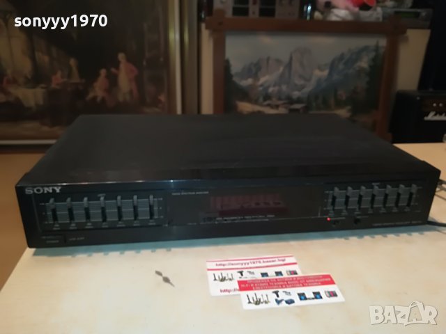 SONY SEQ-411 EQUALIZER-MADE IN JAPAN 0608222018, снимка 15 - Ресийвъри, усилватели, смесителни пултове - 37615949