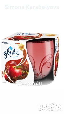 Ароматни свещи Glade , снимка 4 - Ароматизатори - 53602851