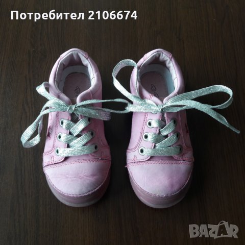 Детски обувки за момиче от естествена кожа номер 28, снимка 2 - Детски обувки - 32408886