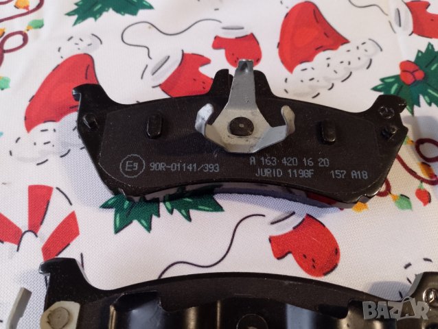 Оригинални задни накладки за Мерзедес M class W163, снимка 4 - Части - 43338996