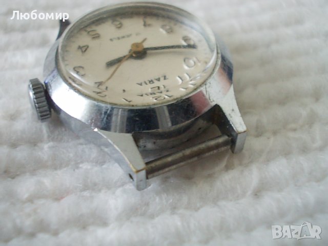 Стар часовник ZARIA 17 jewels USSR, снимка 6 - Колекции - 36803670