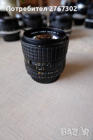 Nikon Series E 100mm f2.8 Lens. Nikon 1799476, снимка 5 - Обективи и филтри - 53595738