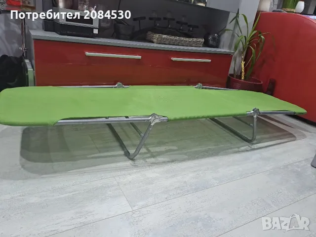 Шезлонг с двустранно регулиране 180/55см, снимка 6 - Градински мебели, декорация  - 49700978