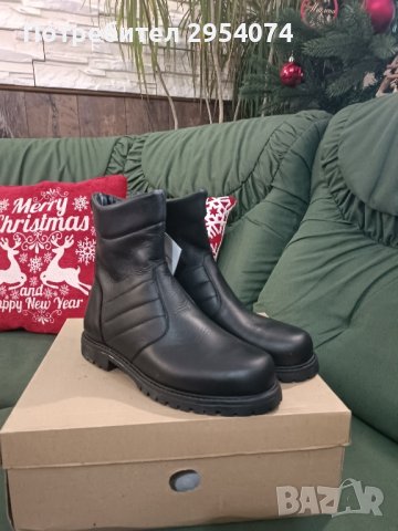 само днес!!!нови мъжки боти от естествена кожа 43номер 69лв, снимка 4 - Мъжки боти - 43251721