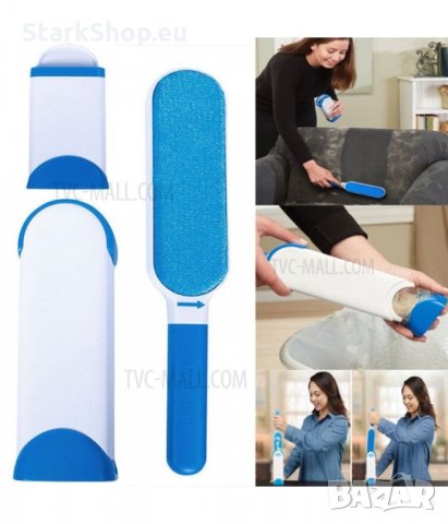 Четка за почистване на косми от домашни любимци котки кучета, снимка 4 - Мопове, кофи, четки и метли - 28694057