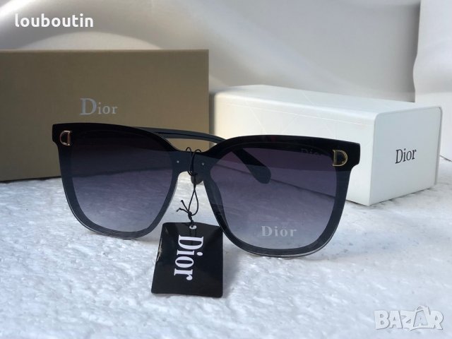 Дамски слънчеви очила тип котка Dior с лого, снимка 6 - Слънчеви и диоптрични очила - 33590310