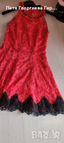 Дантелена рокля на Lucy размер М , снимка 5 - Рокли - 52721817
