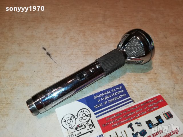 BOUYER MADE IN FRANCE-INOX MICROPHONE 2910212048, снимка 5 - Микрофони - 34627028