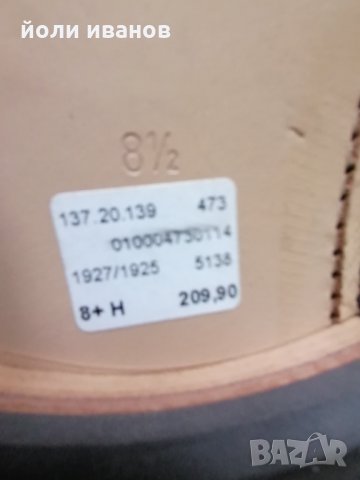 Холандски обувки кожени 42/8/ номер, снимка 6 - Официални обувки - 33066362