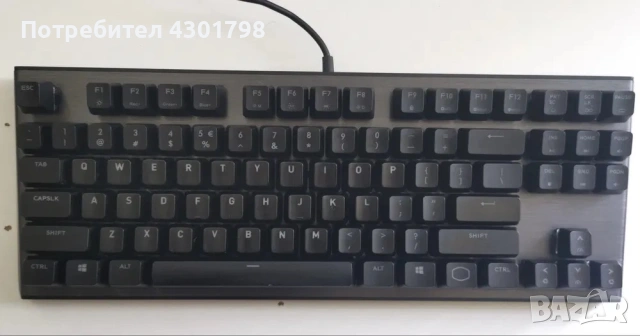 Клавиатура CoolerMaster CK530 TKL, снимка 2 - Клавиатури и мишки - 53192674