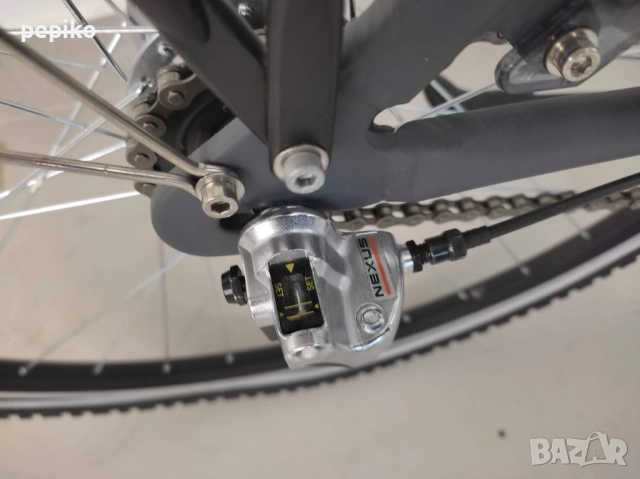 Продавам колела внос от Германия  градски алуминиев велосипед BTWIN ELOPS 900 28 цола, снимка 16 - Велосипеди - 53442330