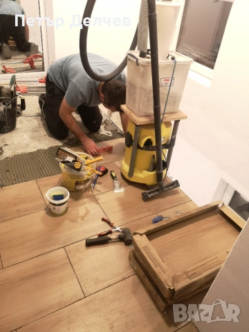 ПОДОВИ ЗАМАЗКИ И НАСТИЛКИ - Ламинат, SPC, Гранитогрес, снимка 16 - Ремонти на къщи - 53136461