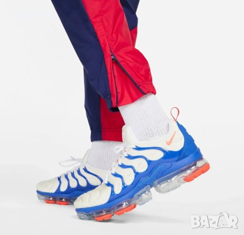 Мъжко долнище Nike Sportswear Windrunner Track Blue/Red - размер L, снимка 3 - Спортни дрехи, екипи - 42985861