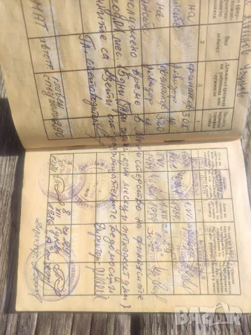 ДСО " Тексим" / Интеркомерс/ Кореком трудова книжка счетоводител , снимка 5 - Други ценни предмети - 48354150