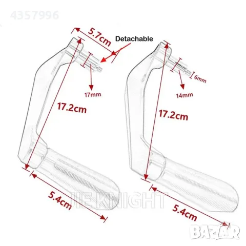  Предпазител за ръце РА550 - 2бр / к-т, снимка 2 - Аксесоари и консумативи - 49090593