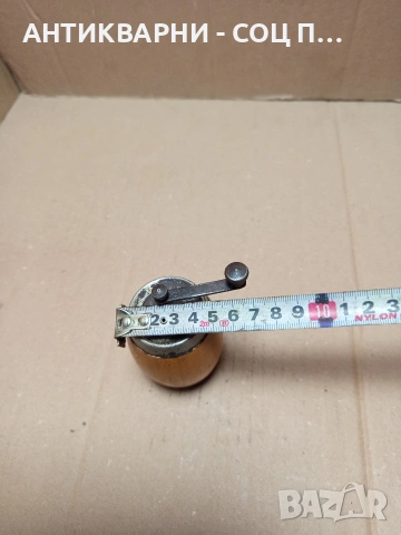 Соц Стара Малка Мелничка За Черен Пипер Garantte BO. Номер 98., снимка 10 - Антикварни и старинни предмети - 53179969