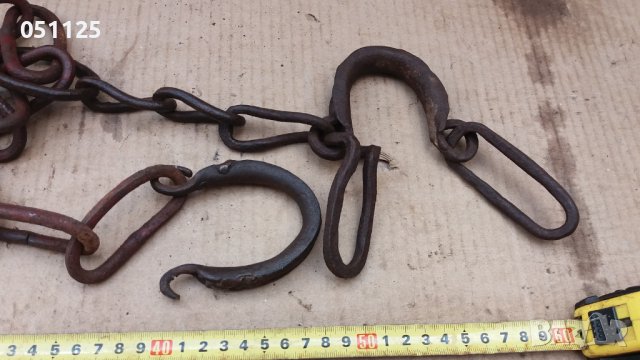 комплект ковани възрожденски белезници, пранги, окови , снимка 12 - Антикварни и старинни предмети - 37677240