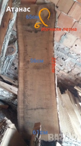 Дървен материал орех , снимка 2 - Други - 47597773