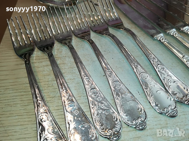 вилици/ножове/лъжици х 6-внос швеция 2504221223, снимка 7 - Антикварни и старинни предмети - 36556038