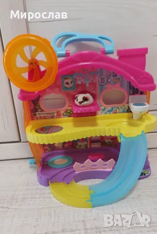 Интерактивна игра къща с хамстер