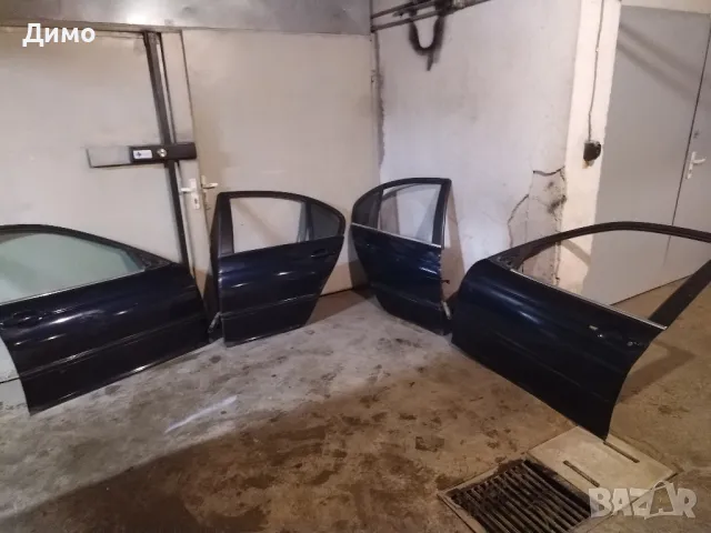 врата врати бмв е46 bmw e46 синя сини 