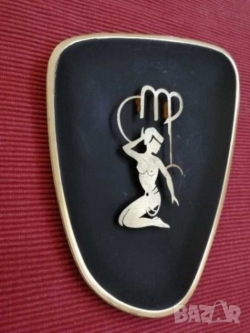 Статуетка, месинг, ГДР. , снимка 2 - Колекции - 28033718