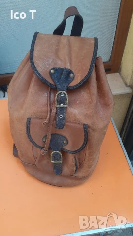 раница  от естествена кожа..., снимка 3 - Раници - 50947428