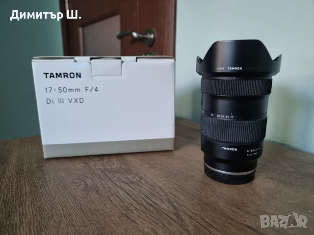 обектив Tamron 17-50mm f/4 Di III VXD - Sony E
