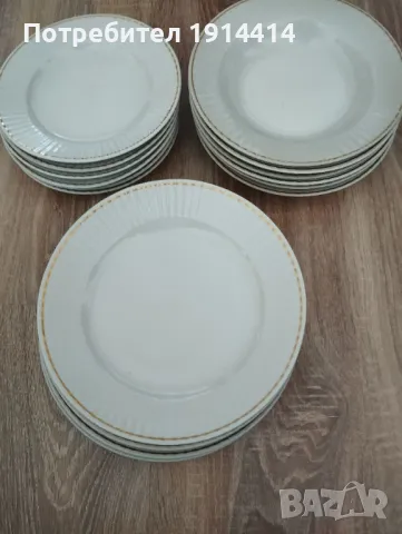 Порцеланови чинии различни размери, снимка 2 - Чинии - 49754524