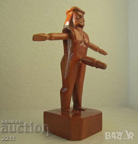 еротика - гол мъж в буре, дървена играчка за възрастни ../2/, снимка 2 - Статуетки - 28883797