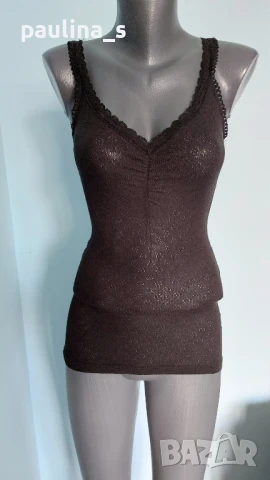 Три различни броя / Марков потник с дантела "women secret", "Romwe" и "H&M" , снимка 14 - Корсети, бюстиета, топове - 45108447