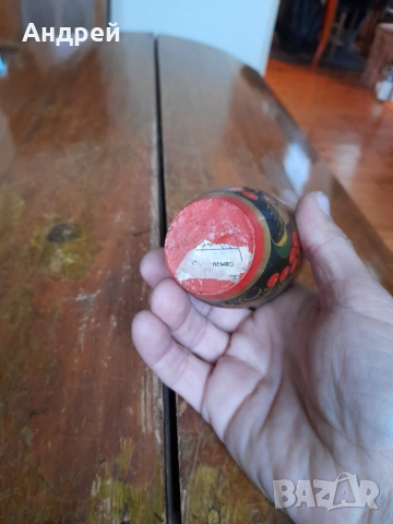 Стара Руска дървена чаша,хохлома #10, снимка 6 - Други ценни предмети - 52893143