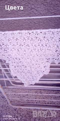 Плетена покривка на една кука , снимка 2 - Покривки за маси - 32989955