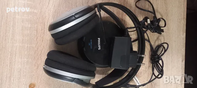 Безжични слушалки -Philips-WERELESS-FM/-SBC-HC-8445, снимка 2 - Слушалки и портативни колонки - 50321104