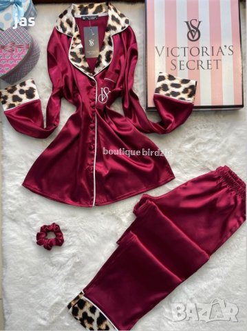 Сатенена пижама Victoria’s Secret, снимка 3 - Пижами - 43701061
