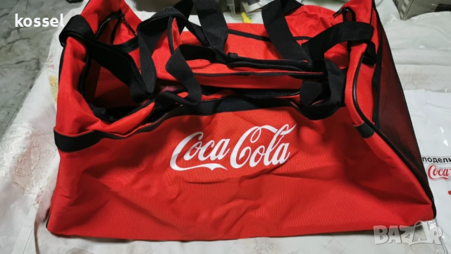 Кока-кола тениски, кърпа,термус и други за колекционери, снимка 3 - Колекции - 44768690