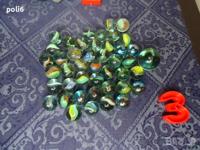 стъклени топчета,гуди,лимки, билички, сирийчета,сълзи ,гумени топчета-топчовци, снимка 4 - Колекции - 14479439