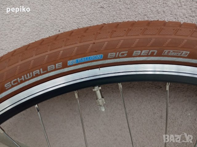 Продавам колела внос от Германия алуминиева капла с динамо главина SHIMANO NEXUS DH-C30000-3N-NT и к, снимка 6 - Велосипеди - 28153346