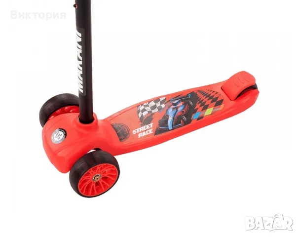 Нова сгъваема тротинетка с колите, снимка 3 - Скутери и тротинетки - 49975212