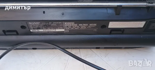Радио касетофон SHARP, снимка 3 - Радиокасетофони, транзистори - 48449572