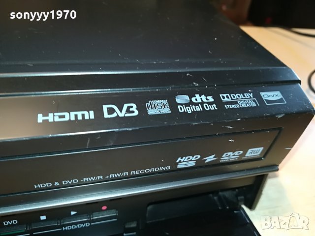 TOSHIBA RDXV50KF hifi VCR/HDD/DVD/USB/DVB/HDMI RECORDER 3007211210, снимка 10 - Плейъри, домашно кино, прожектори - 33669327