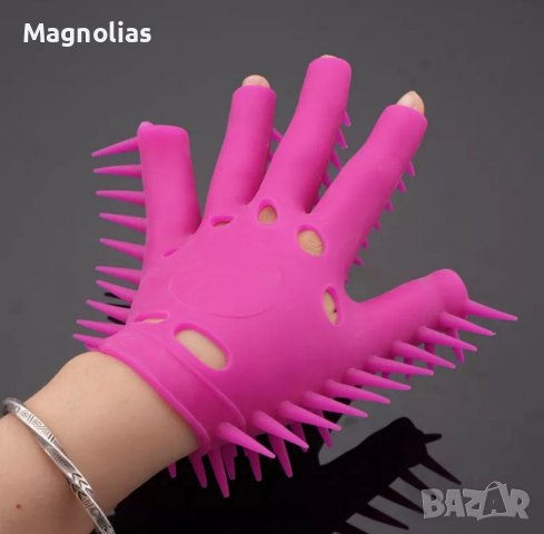 Масажна Ръкавица Pink, снимка 9 - Масажори - 35595248