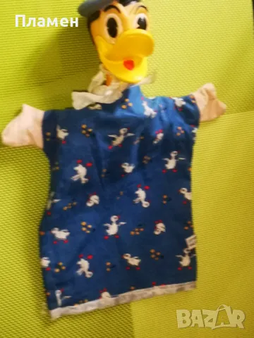 Доналд Дък - Стара кукла за театър , снимка 7 - Колекции - 44602445