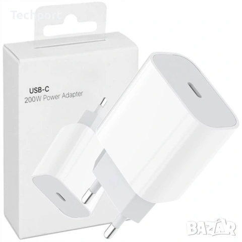 200W USB-C бързо зарядно устройство с технология Power Delivery, снимка 2 - Оригинални зарядни - 53517308